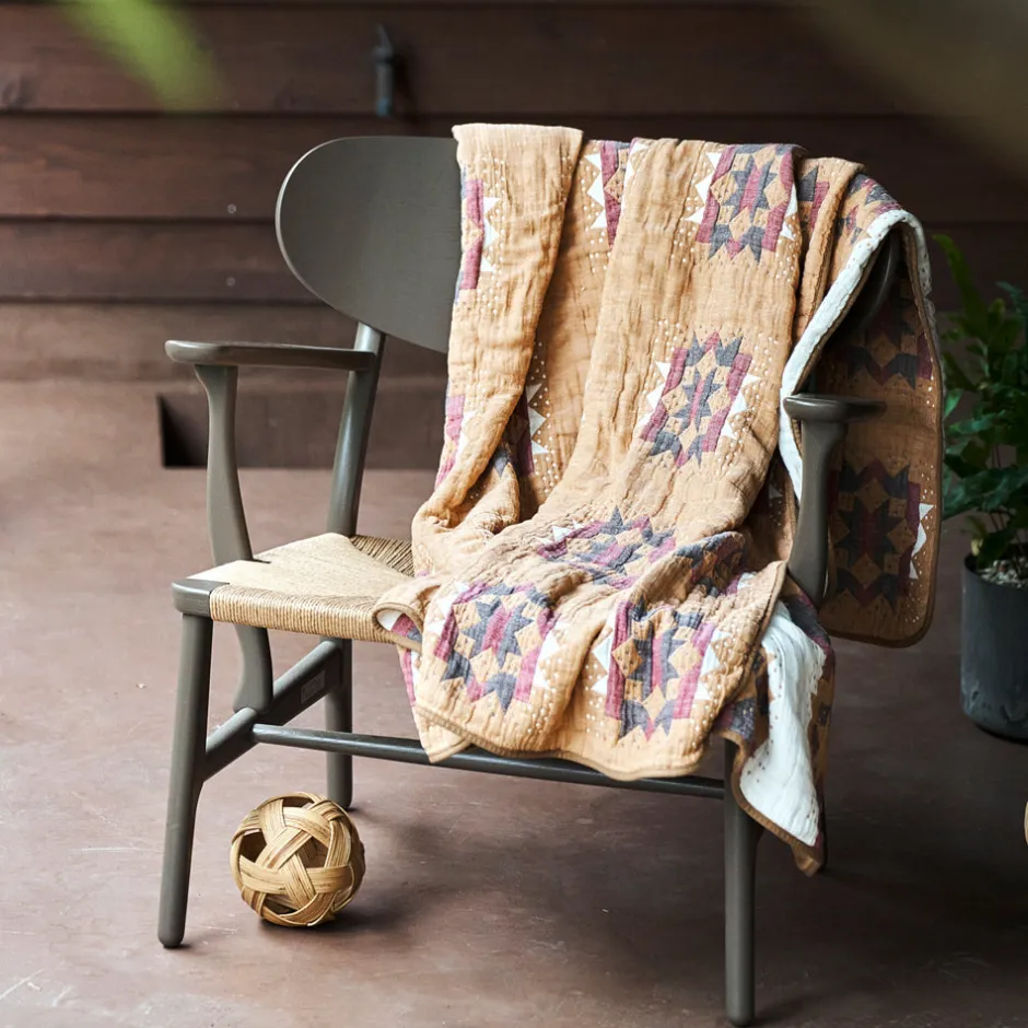 Anonymous Ism 4 layers Gauze Blanket - Camel- Blanket