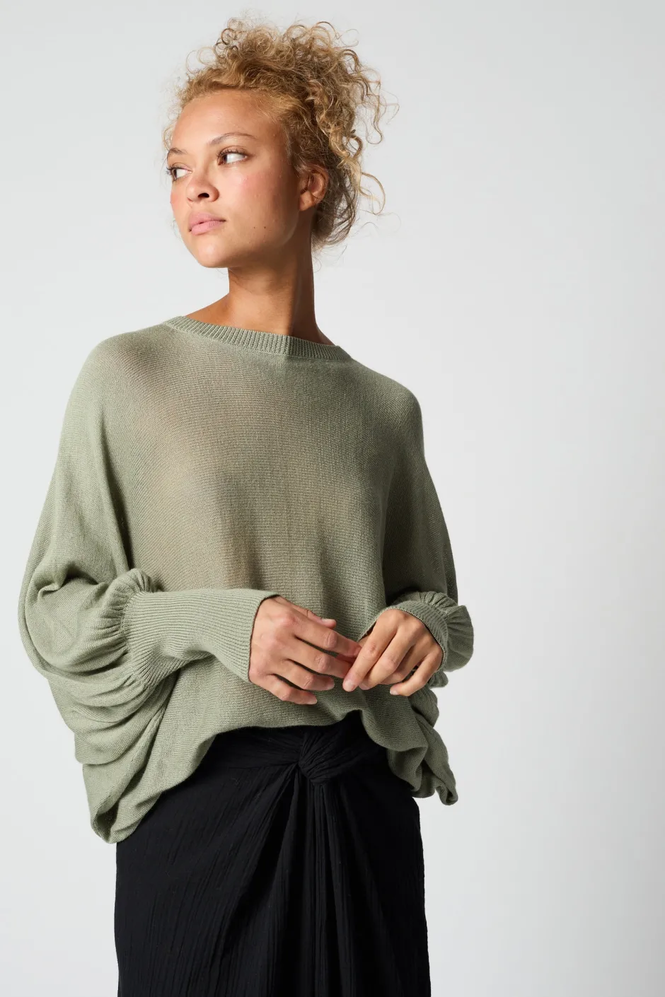 Anonymous Ism AD Cecilia Top-Women Knitwear