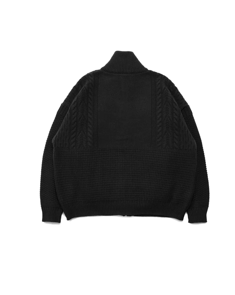 Anonymous Ism Akane Knit Blouson- Knitwear