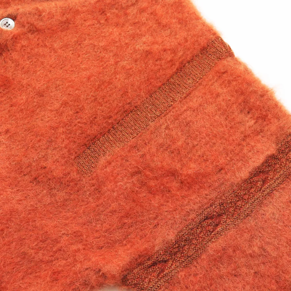 Anonymous Ism Akane Mohair Cardigan- Knitwear