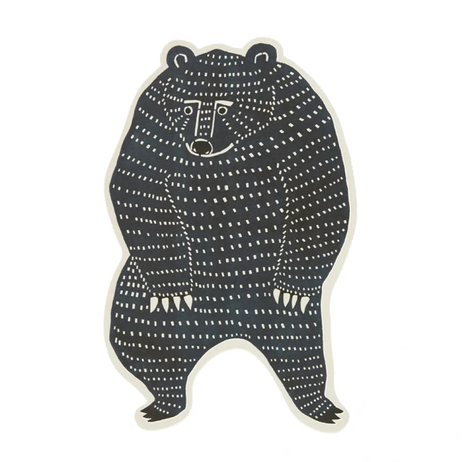 Anonymous Ism Bear - die cut postcard- Kata Kata