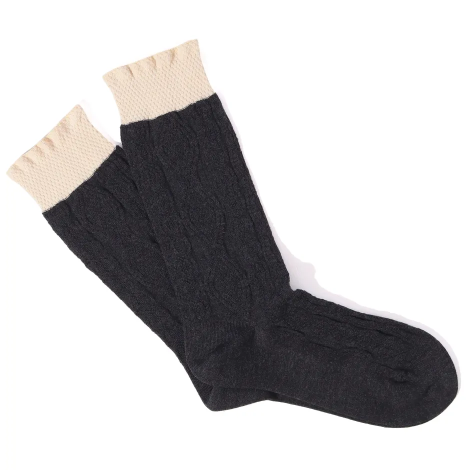 Anonymous Ism Cable Knit OGC Socks-Women Womens