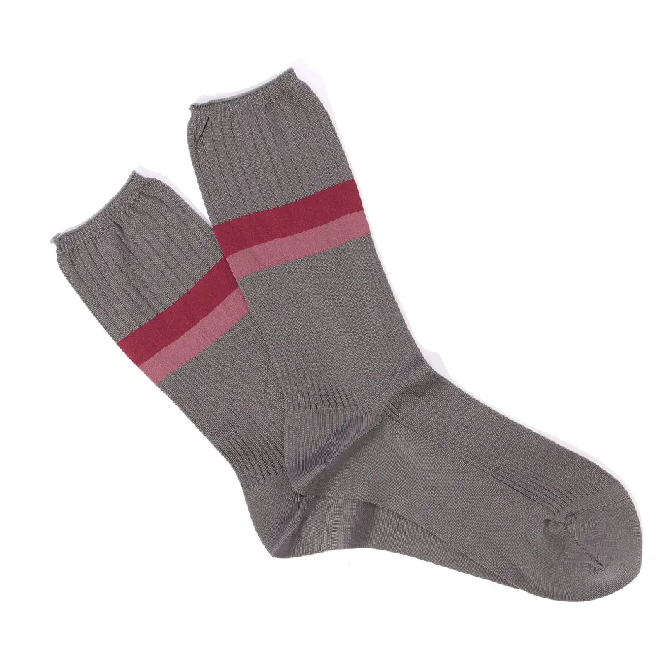 Anonymous Ism Cupro Stripe Socks-Women Womens