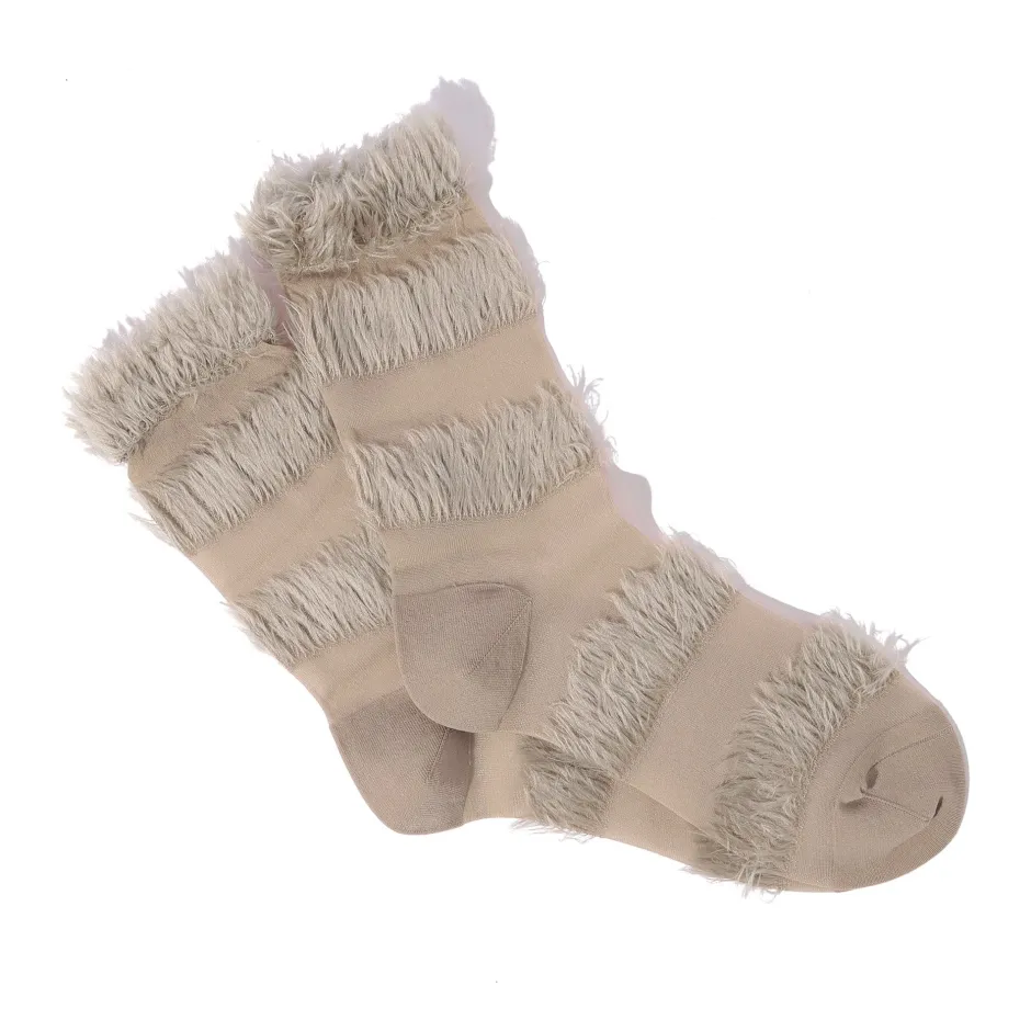 Anonymous Ism Fluffy Socks-Women Womens