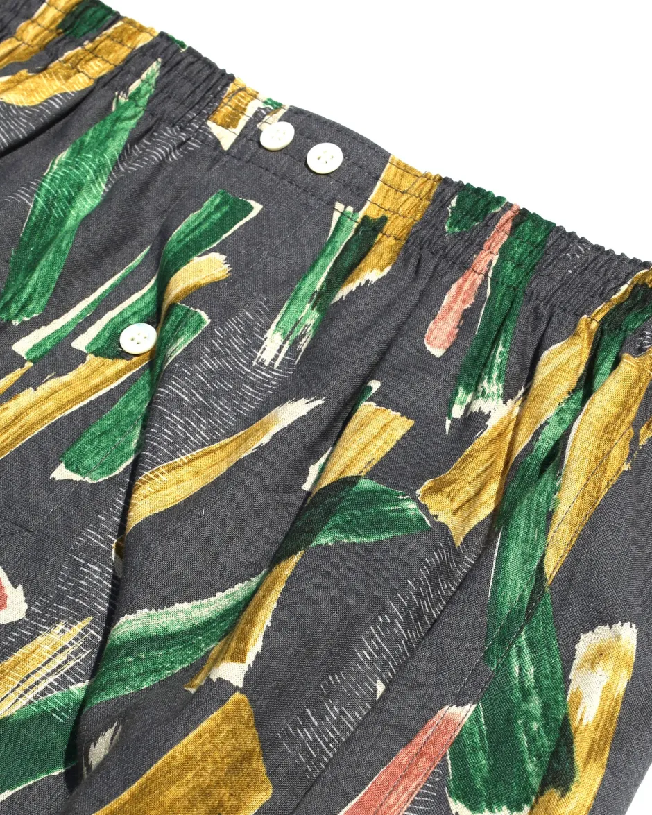 Anonymous Ism Hemp Cotton Brushed Pattern Boxer- Underwear|Accessories