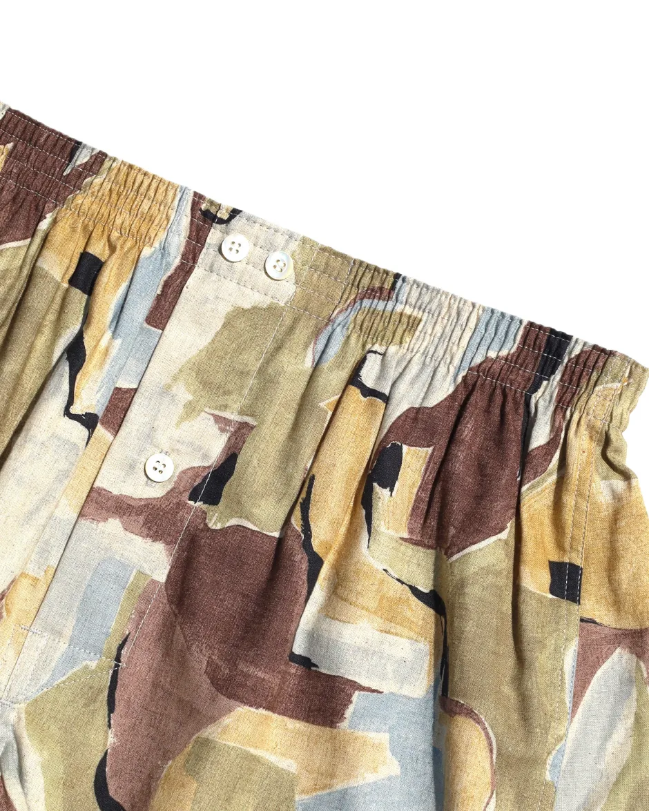 Anonymous Ism Hemp Cotton Fuzzy Camo Boxer- Underwear|Accessories