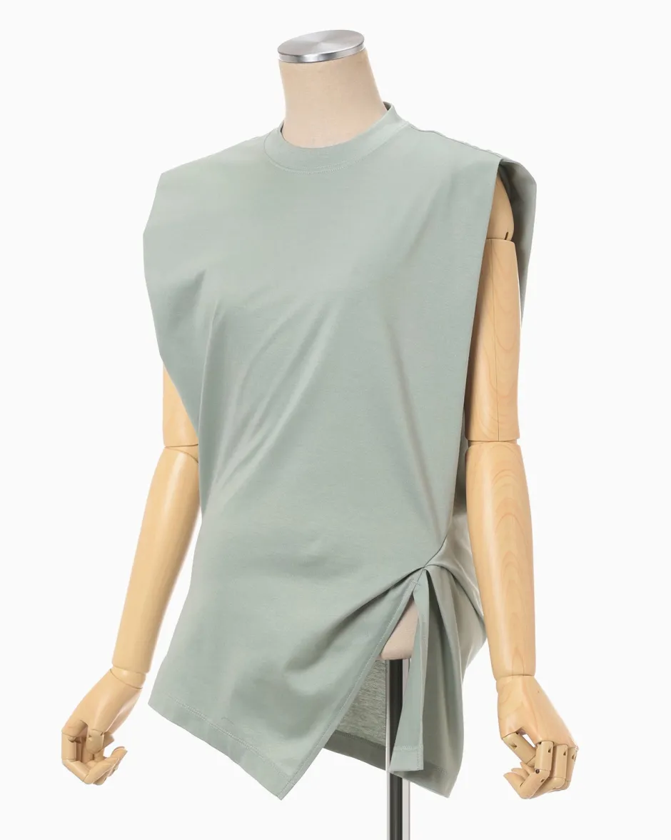 Anonymous Ism Jersey Asymmetric Top-Women Tops|Tops