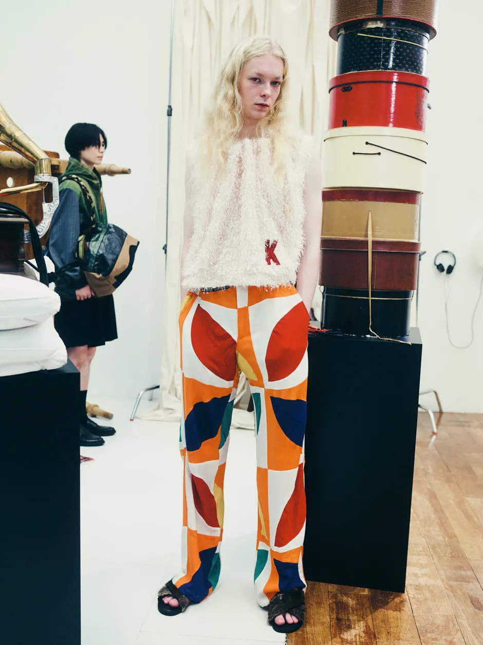 Anonymous Ism Kaleidoscope Patched Pants- Bottoms