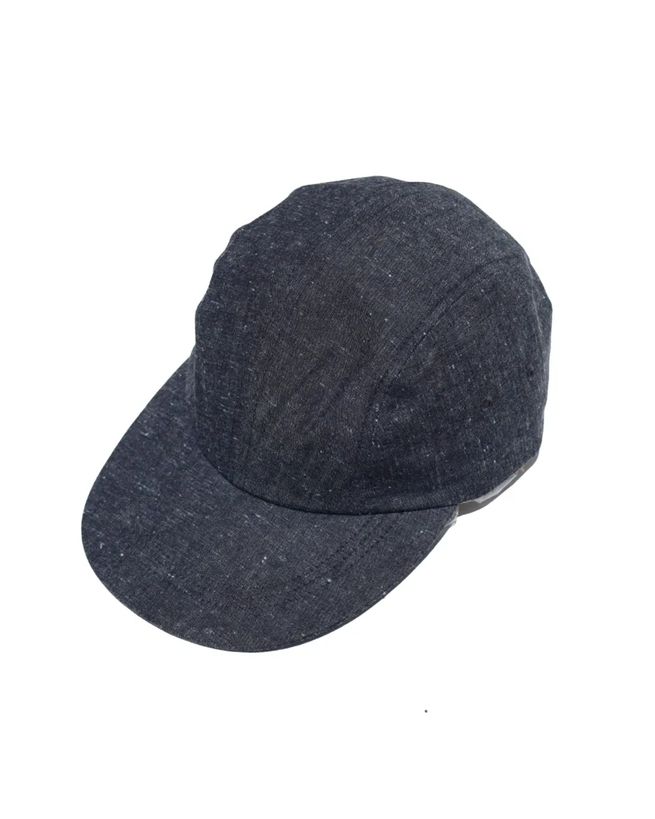 Anonymous Ism Linen Blend Chambray Kyoto Cap- Headwear