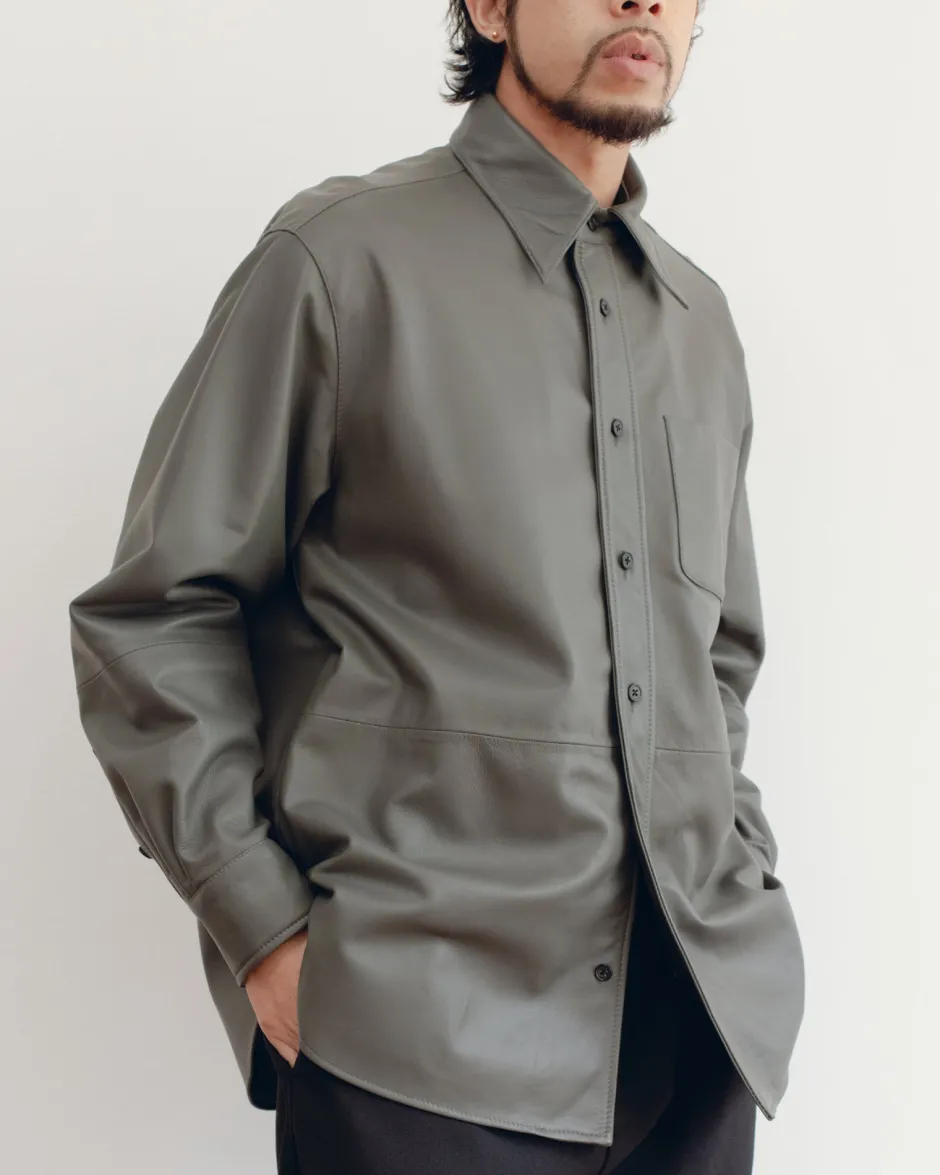 Anonymous Ism “NEAT” REGULAR COLLAR SHIRT- Outer - Jacket