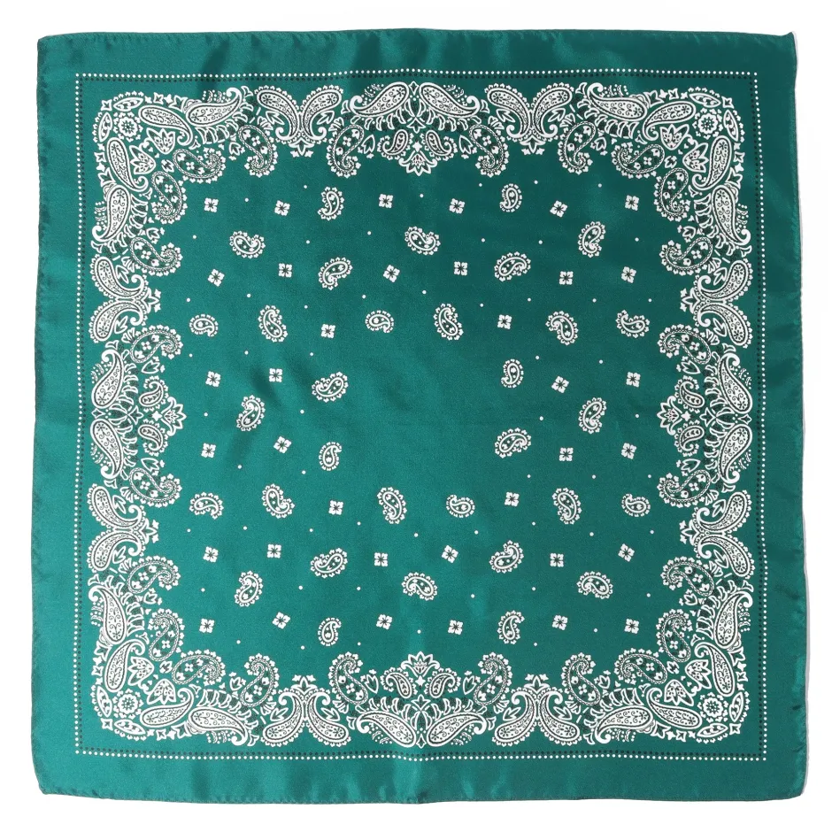 Anonymous Ism Paisley & Dots Silk Scarf- Bandana|Accessories