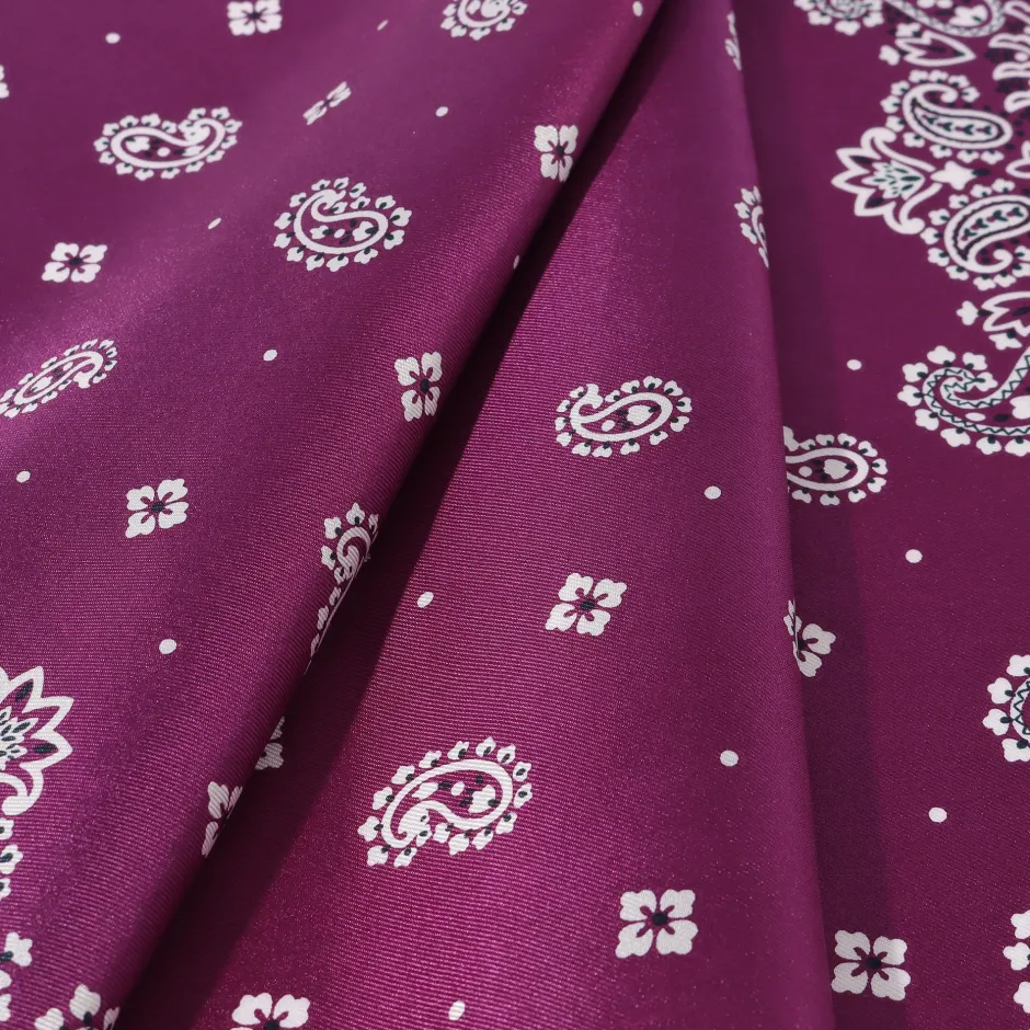 Anonymous Ism Paisley & Dots Silk Scarf- Bandana|Accessories