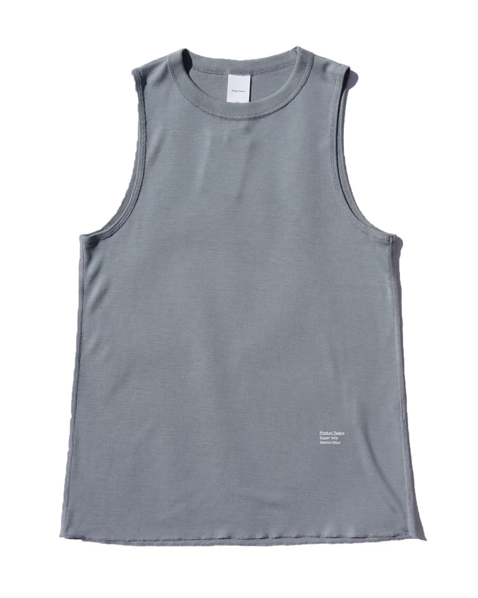 Anonymous Ism PT Super 140s Merino Tank Top- Tops