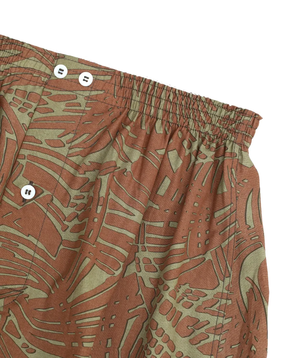 Anonymous Ism Rayon Cotton Plamtree Pattern Boxer- Underwear|Accessories
