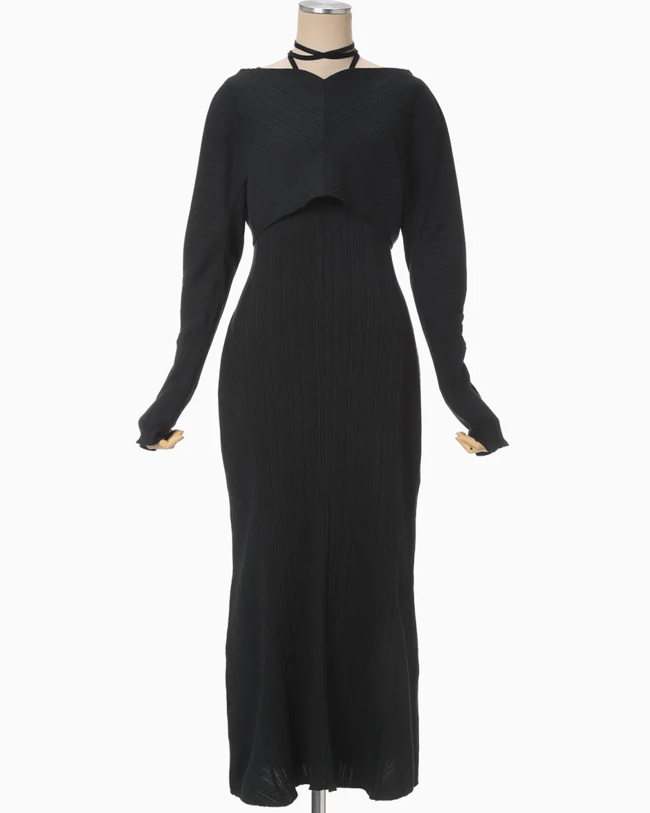 Anonymous Ism Rib 2way Dress-Women Dress