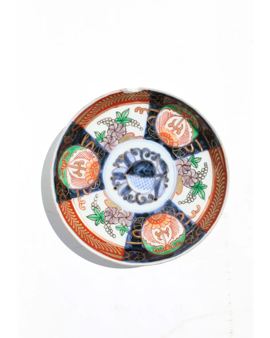 Anonymous Ism 1870's Antique Ceramic - Small Plate- Antique