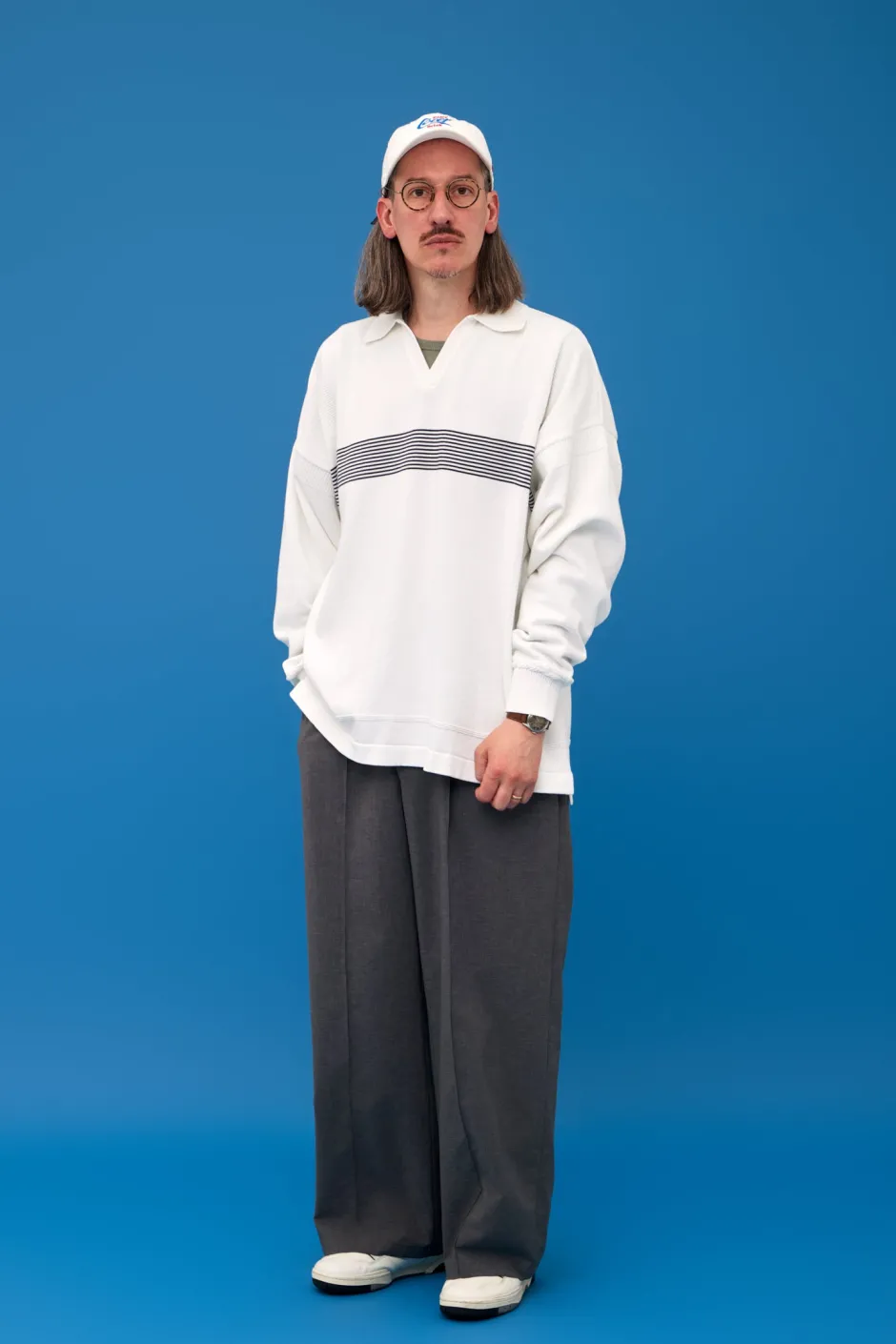 Anonymous Ism Sazanami Skipper Knit- Knitwear