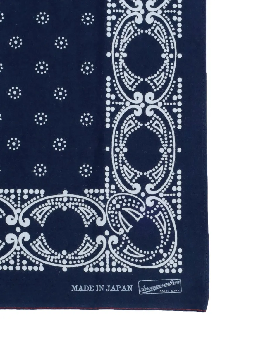 Anonymous Ism Selvedge Bandana - Paisley- Bandana|Accessories