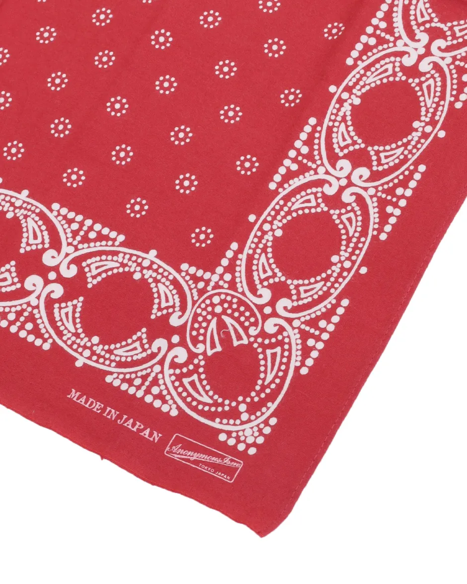 Anonymous Ism Selvedge Bandana - Paisley- Bandana|Accessories