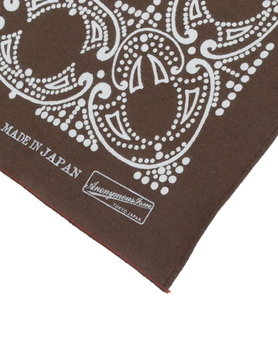 Anonymous Ism Selvedge Bandana - Paisley- Bandana|Accessories