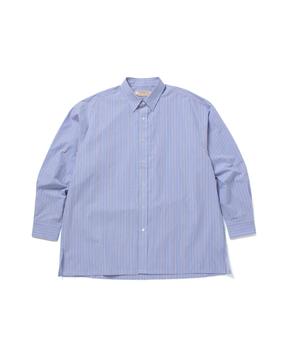 Anonymous Ism Signature Shirt - Fine Typewriter - Pinstripe- Tops
