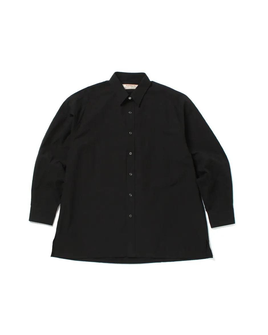 Anonymous Ism Signature Shirt - Super100's Wool - Black- Tops