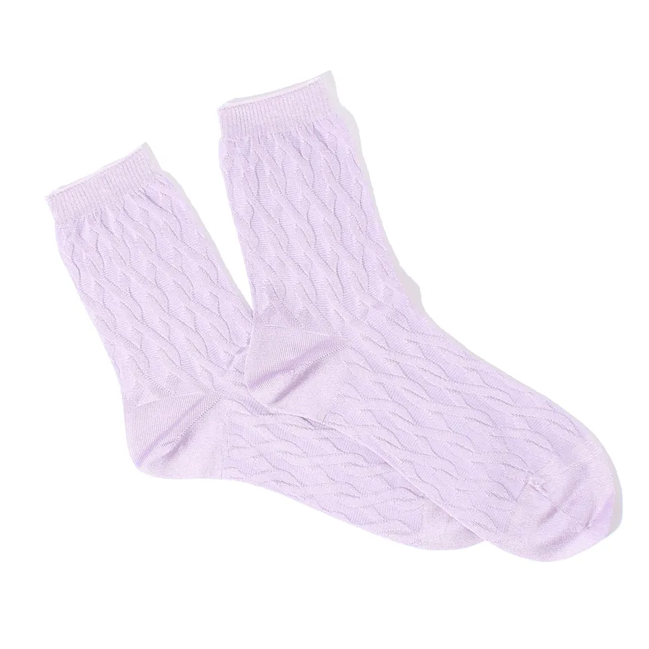 Anonymous Ism Silk Cable Socks-Women Womens
