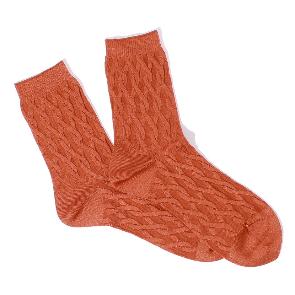 Anonymous Ism Silk Cable Socks-Women Womens