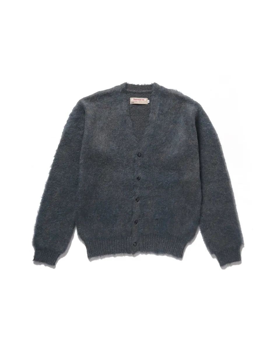 Anonymous Ism Solid mohair cardigan- Knitwear