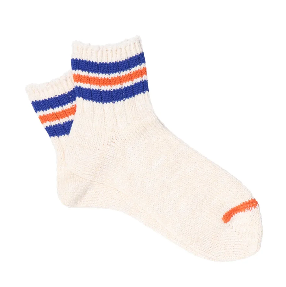 Anonymous Ism Stripes short slub socks- Stripes|Seasonal