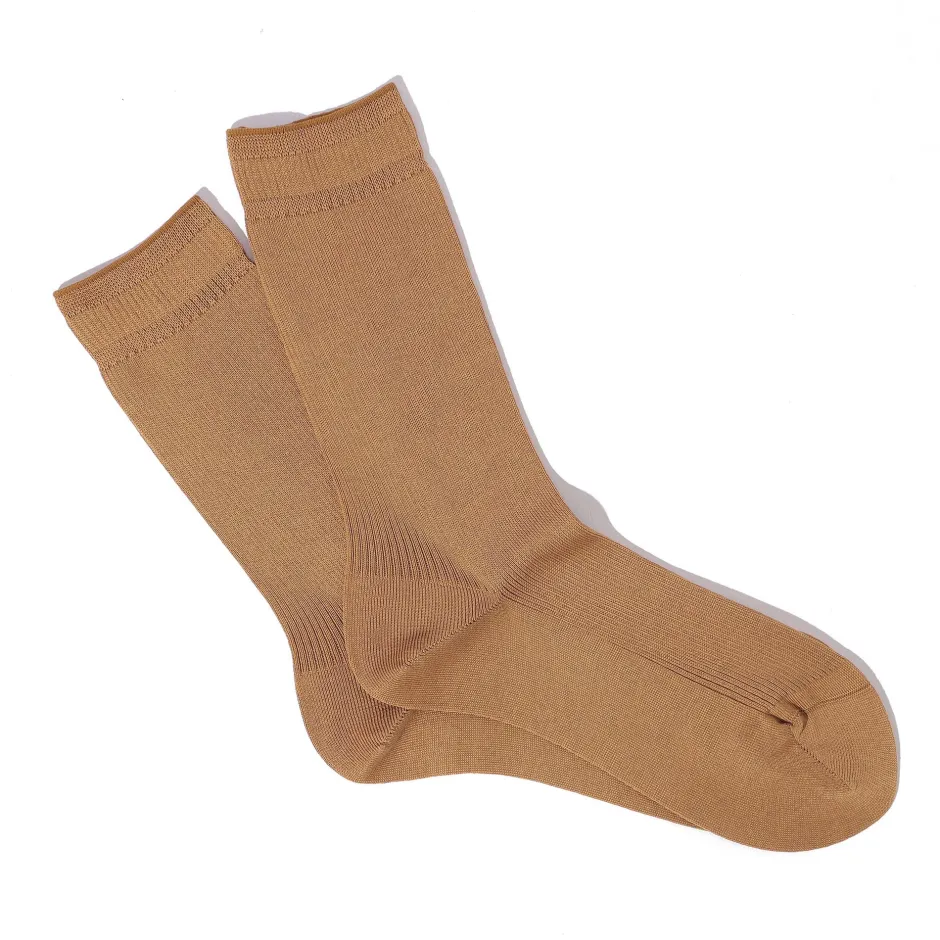 Anonymous Ism Suvin Gold Cotton socks-Women Womens