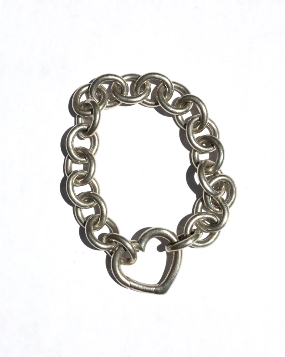 Anonymous Ism Tiffany Heart Bracelet- Vintage Jewely