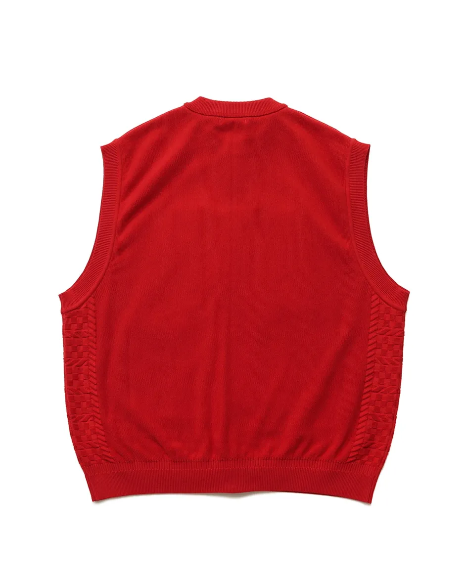 Anonymous Ism Tsukushi Vest- Knitwear