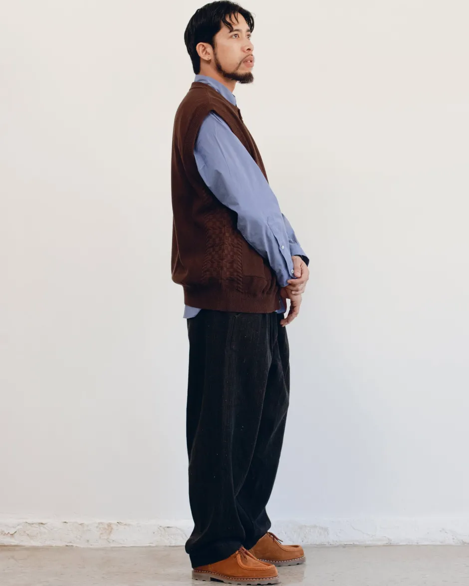 Anonymous Ism Tsukushi Vest- Knitwear