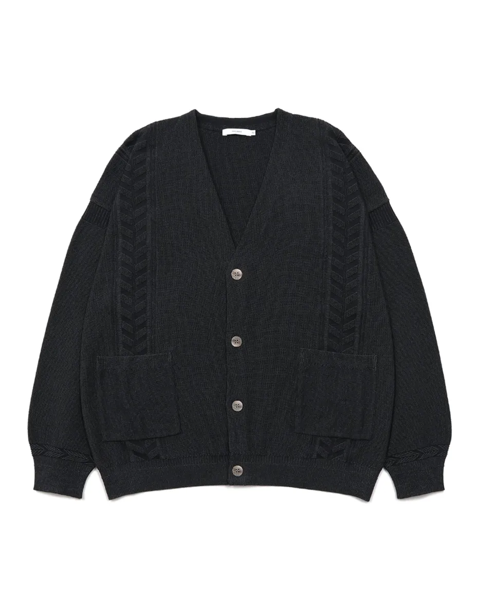 Anonymous Ism Wadachi Cardigan- Knitwear