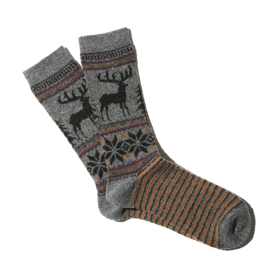Anonymous Ism Wool Deer Snow Jq Crew- Pattern