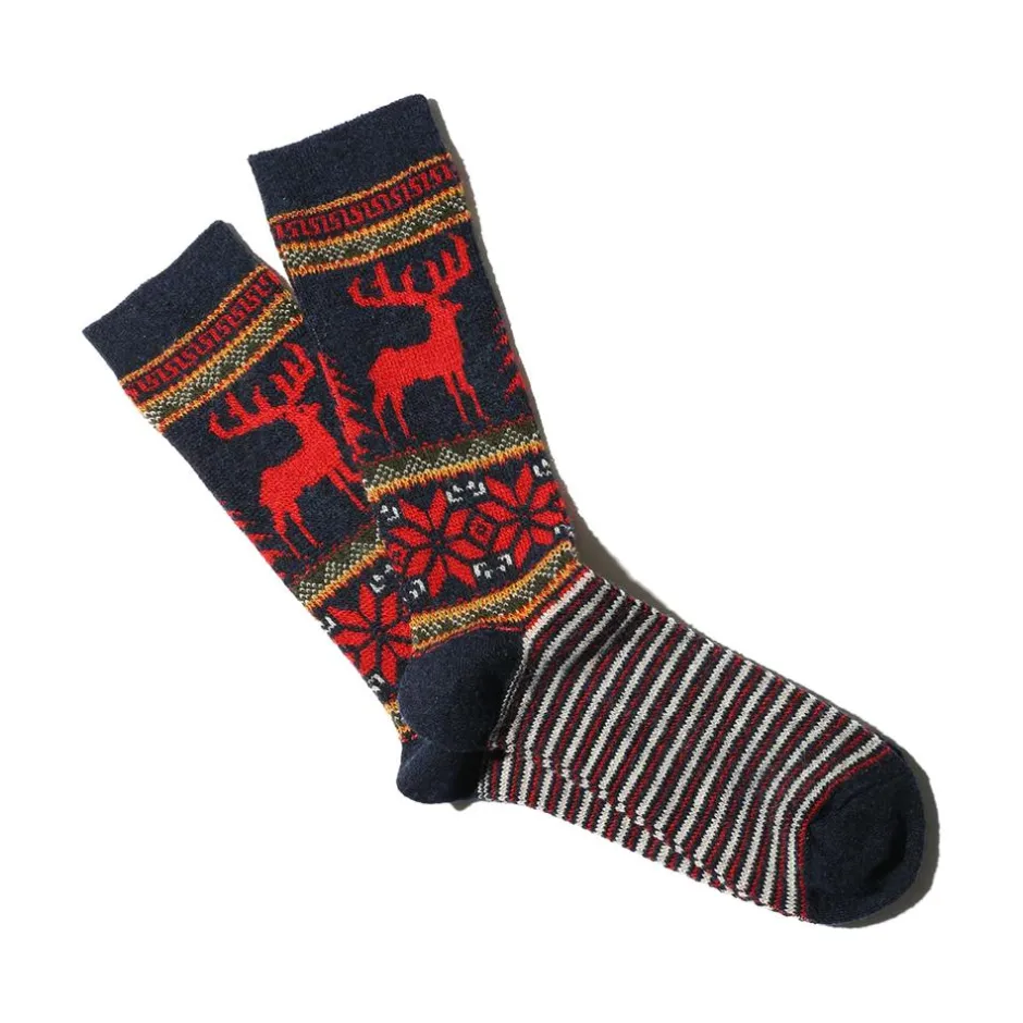 Anonymous Ism Wool Deer Snow Jq Crew- Pattern